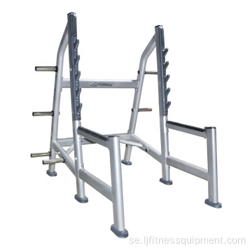 Kommersiell styrka squat rack fitness gym